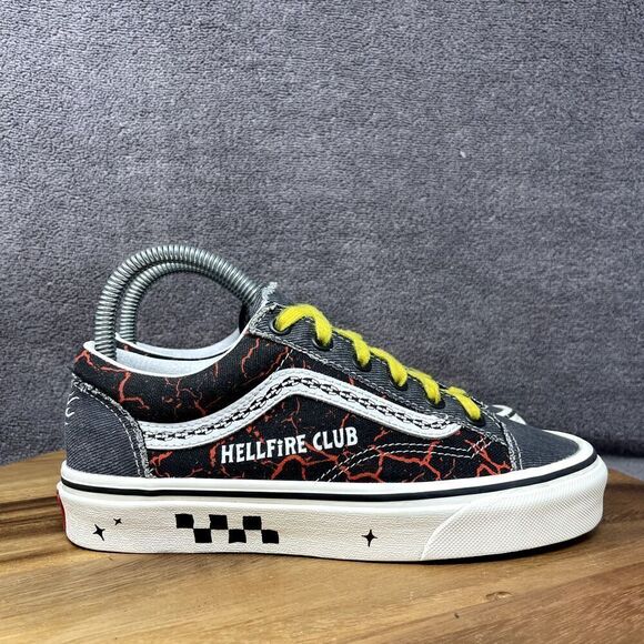Vans x Stranger Things Style 36 Hellfire Club Skate Shoes Sneakers Women's Sz 6 - Picture 1 of 9